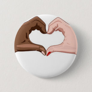 Stop Racism 2 Inch Round Button