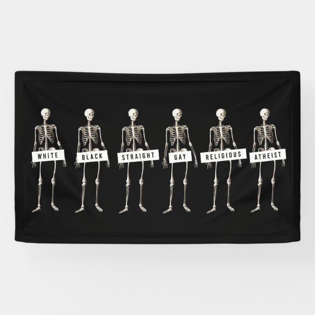 stop racism human rights man skeleton equality soc banner (Horizontal)