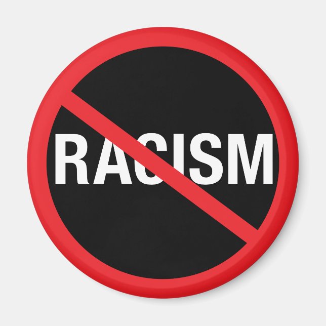 Stop Racism Magnet (Front)