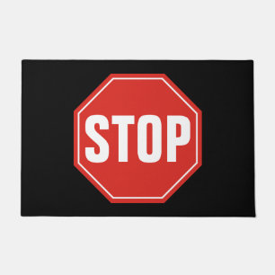 STOP Sign Doormat