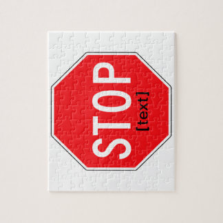 Stop Sign for a Cause Jigsaw Puzzle