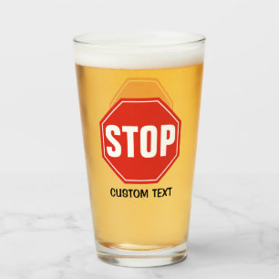 STOP Sign Glass