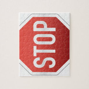 STOP sign Jigsaw Puzzle