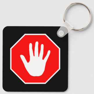 Stop Sign Keychain