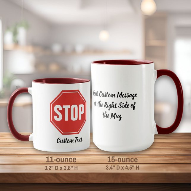 STOP Sign Mug (Creator Uploaded)