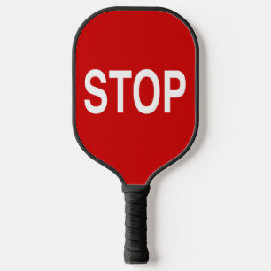 Stop Sign Pickleball Paddle
