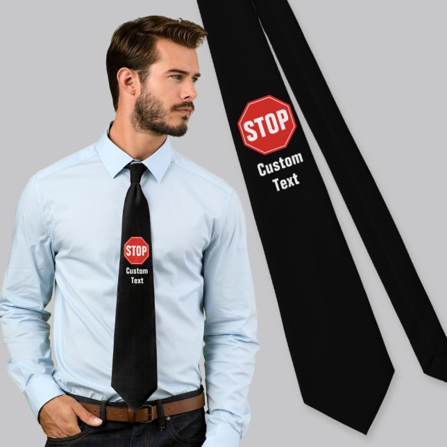 STOP Sign Tie (Creator Uploaded)