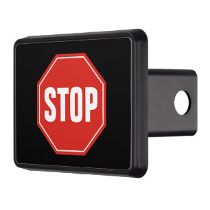 STOP Sign Trailer Hitch Cover