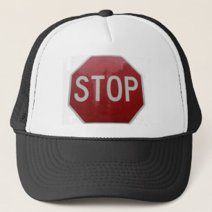 Stop Sign Trucker Hat