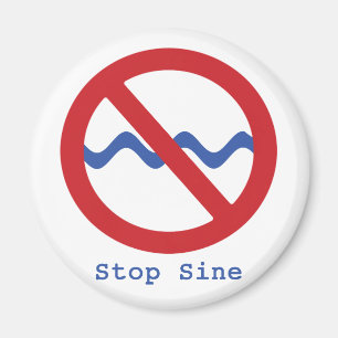 Stop Sine Magnet