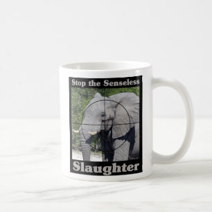 Stop Slaughter-Elephant Coffee Mug