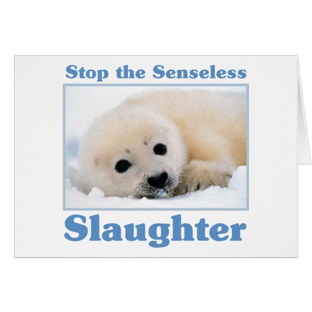Stop slaughter-seals (Front Horizontal)