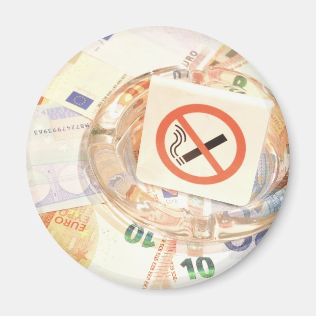 Stop smoking magnet (Front)