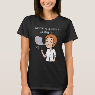 Stop Smoking Quit Smoking Smoking Is Injurious T T-Shirt