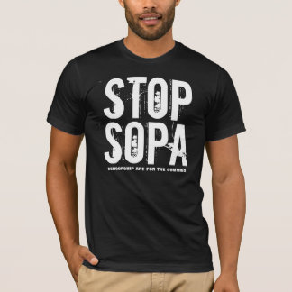 Stop SOPA - Censorship is for the Commies T-Shirt