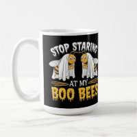 stop staring at my boo bees cute design