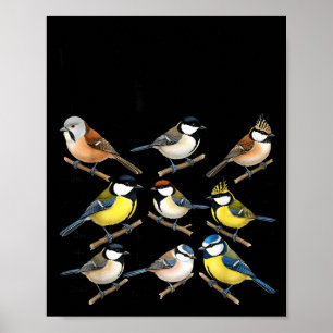 Stop Staring At My Funny Birdwatching Birds Lover Poster