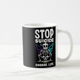 Stop Suicide Choose Life Suicide Awareness Coffee Mug