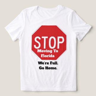 Stop T-Shirt Tri-Blend Shirt