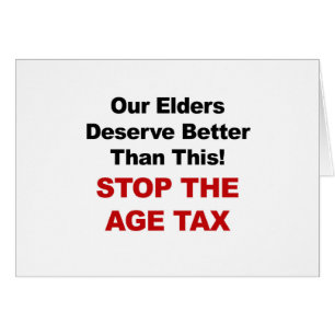 Stop the Age Tax