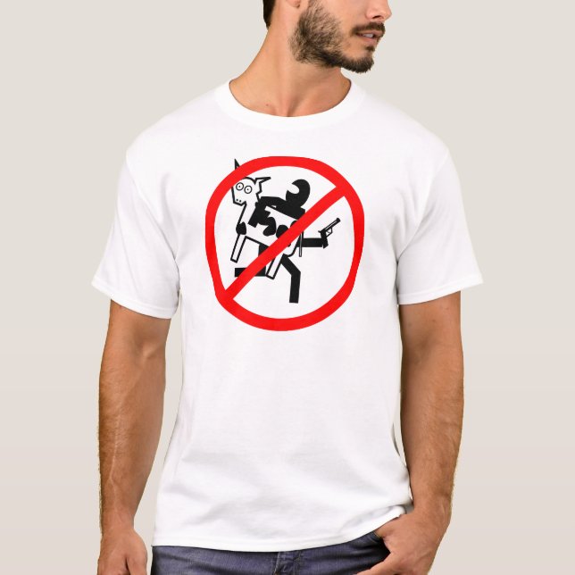 Stop the BLM Cattle Rustlers T-Shirt (Front)