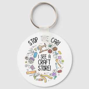 Stop The Car! I See A Craft Store Keychain