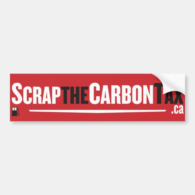 Stop the Carbon Tax Bumper Sticker! Bumper Sticker (Front)