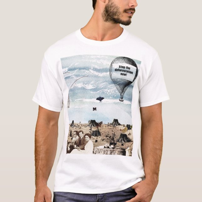 Stop the deforestation T-Shirt (Front)
