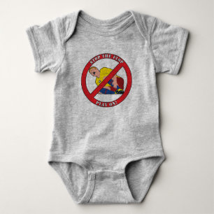 STOP THE FLOP BABY BODYSUIT