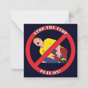 STOP THE FLOP CARD