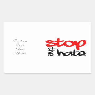 Stop the Hate Sticker