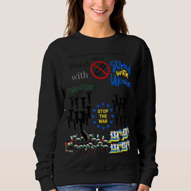 Stop The Invasion Sweatshirt (Front)