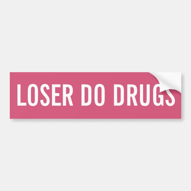 STOP THE KILLING ANTI DRUG BUMPER STICKER (Front)