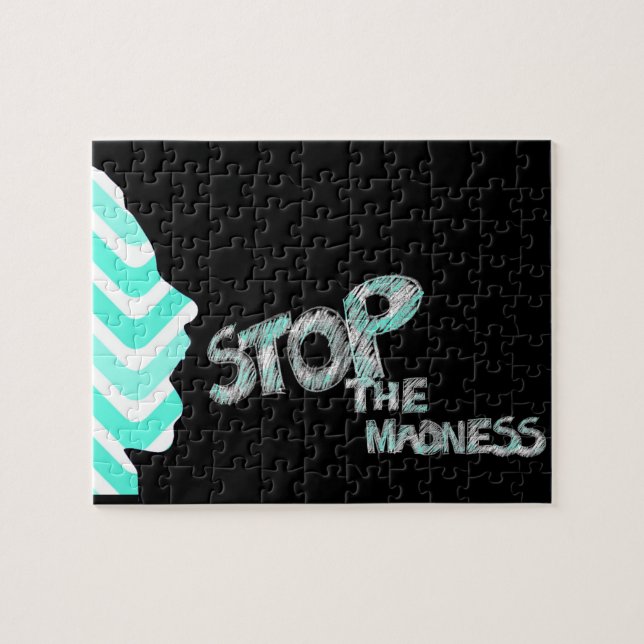 Stop The Madness Jigsaw Puzzle (Horizontal)