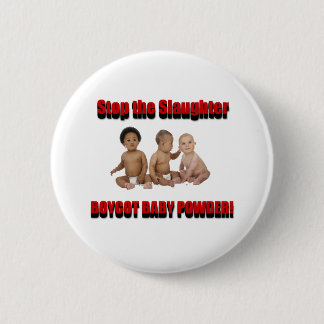 stop the slaughter 2 inch round button