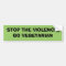 STOP THE VIOLENCE, GO VEGETARIAN