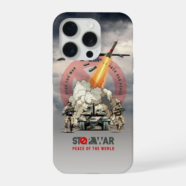 Stop The War | iPhone Case (Back)