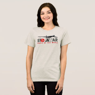 Stop The War (Light mode) Women Tri-Blend Shirt
