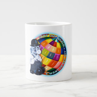 Stop The World Large Coffee Mug