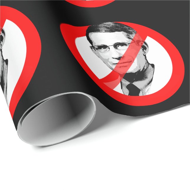 STOP TONY FAUCI WRAPPING PAPER (Roll Corner)