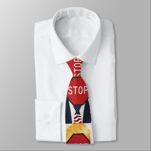 Stop Trump Neck Tie