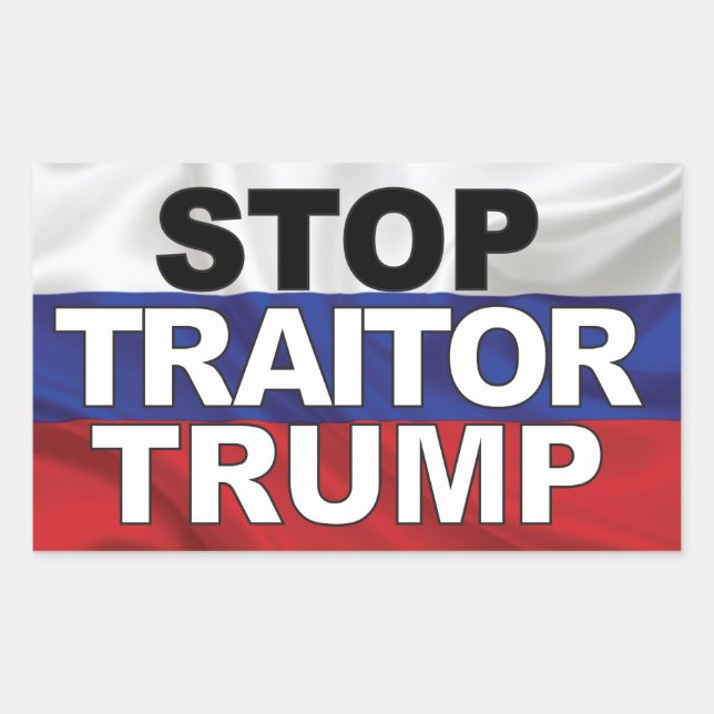 Stop Trump Sticker (Devant)