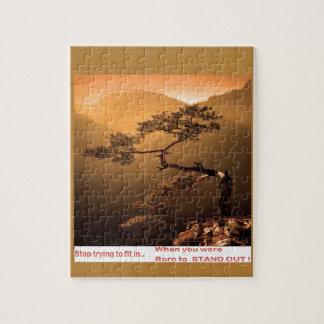 STOP trying to fit in .. you are OUTSTANDING Jigsaw Puzzle