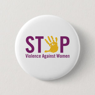 Stop Violence against Women 2 Inch Round Button