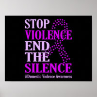 Stop Violence Support Domestic Violence Awareness