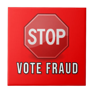 Stop Vote Fraud Tile