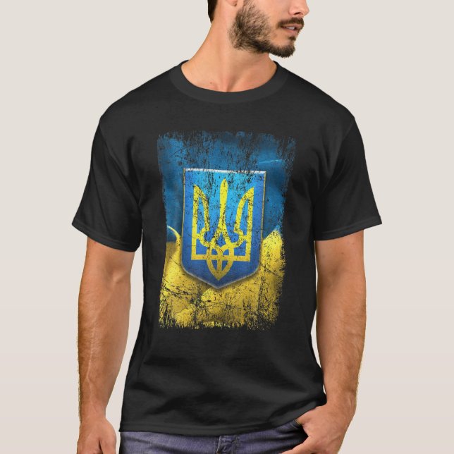 Stop War I Stand With Ukraine T-Shirt (Front)