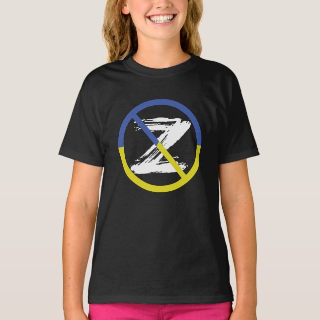 Stop war in Ukraine T-Shirt (Front)
