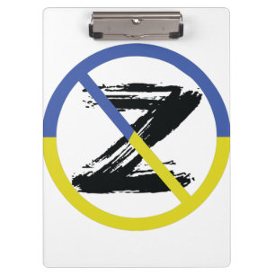 Stop war in Ukraine Throw Pillow Clipboard