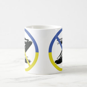 Stop war in Ukraine Throw Pillow Coffee Mug